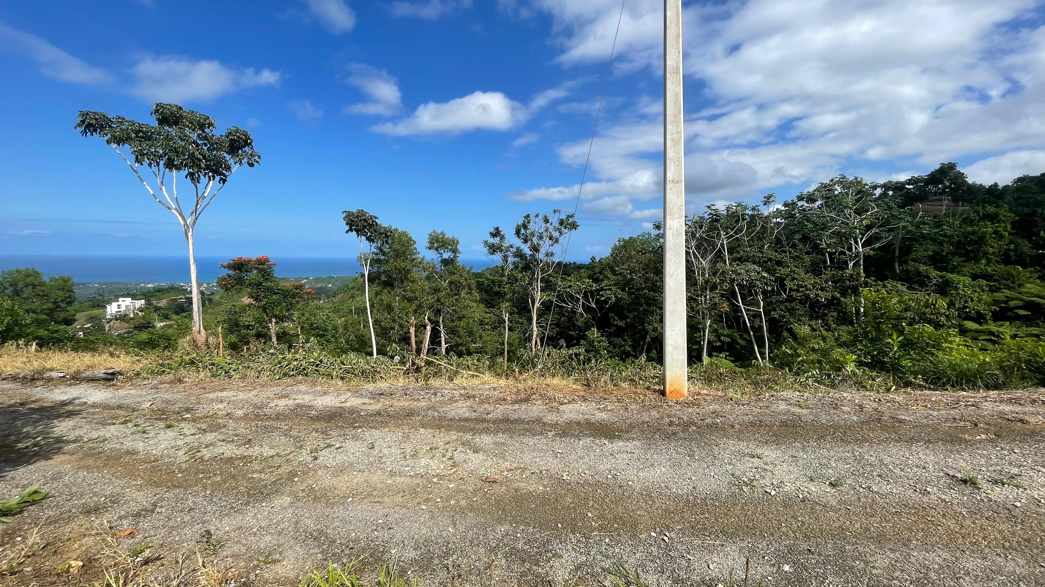 Réf: VT250612 PLOT FOR SALE OCEAN VIEW A 10 MINUTES FROM LAS TERRENAS